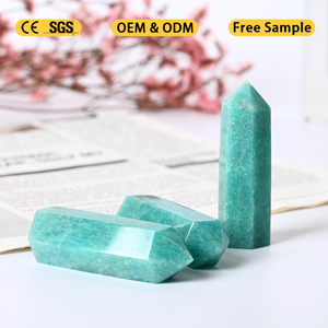 หินคริสตัลอะเมโซไนต์ทรงแท่งขนาด 5-6 ซม. คุณภาพสูงสำหรับขายส่ง - Product Image 2