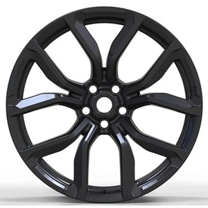 Kipardo nouveau design 20 pouces jantes de voiture 5*108 5x120 roues de voiture de tourisme en alliage noir pour jantes Land <span class=keywords><strong>Rover</strong></span> <span class=keywords><strong>Range</strong></span> <span class=keywords><strong>Rover</strong></span> <span class=keywords><strong>Evoque</strong></span> L - Product Image 2