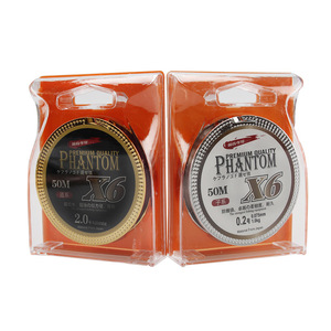 สายเบ็ดตกปลาถัก Phantom X6 ยาว 50 เมตร ความแข็งแรงสูง ผลิตในญี่ปุ่น สำหรับตกปลาในอ่างเก็บน้ำและบ่อ - Product Image 5