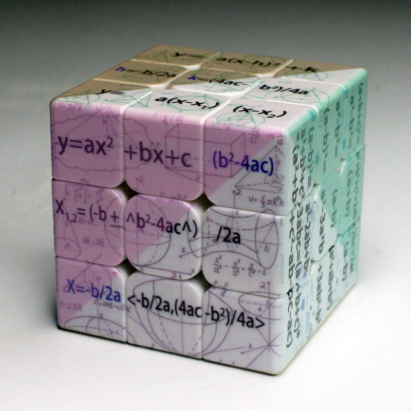 3x3 Junior High School matemáticas cubo mágico
