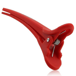 Ensemble d'outils de <span class=keywords><strong>coiffure</strong></span> Pro Antiheat 12 pcs/lot pinces de <span class=keywords><strong>coiffure</strong></span> en carbone antistatique pince de coupe de cheveux de Salon de T-12 pour outils de cheveux de barbier - Product Image 3