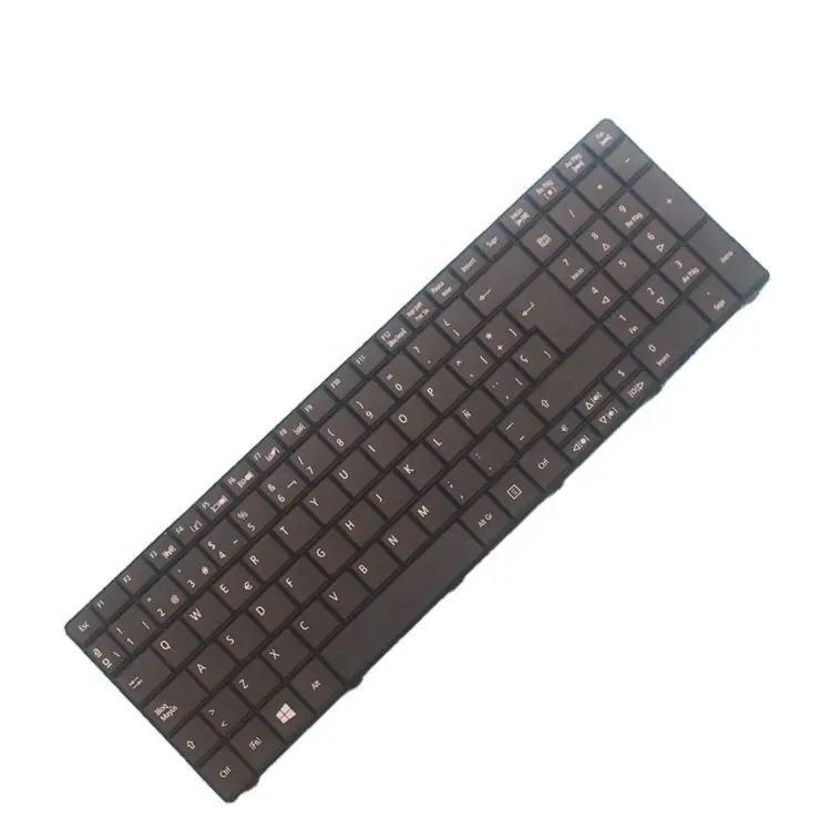 HK-HHT Schwarz Spanisch Latin Laptop-Tastatur für Acer E1-571 E1-521