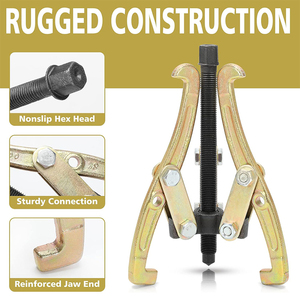 3 "-28" 3-Jaw Gear Bearing Extrator Ferramenta de Remoção para Engrenagens Slide Polia e volante totalmente montado CR-V Steel - Product Image 2