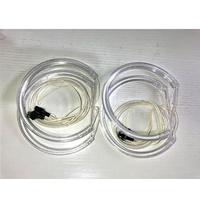 Lampe à puce LED Angel Eyes CCFL Cold Cathode Lamp pour BMW E60 E36 E46 E87 E39 Blanc Jaune Bleu Rouge