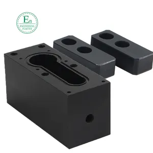 Junta de procesamiento cnc de nailon, conector de placa protectora, bloque amortiguador, resistente al desgaste, productos de plástico de ingeniería