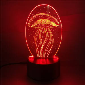 <span class=keywords><strong>Veilleuse</strong></span> Led multicolore avec capteur tactile, manga, <span class=keywords><strong>veilleuse</strong></span> d'<span class=keywords><strong>action</strong></span> 3D scintillante, 10 pièces - Product Image 3