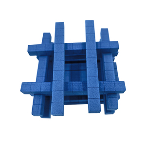 Bloques <span class=keywords><strong>de</strong></span> Matemáticas <span class=keywords><strong>de</strong></span> Espuma, Base <span class=keywords><strong>de</strong></span> Diez Varillas, Juego <span class=keywords><strong>de</strong></span> Bloques Decimales, Juguetes Educativos <span class=keywords><strong>de</strong></span> Matemáticas para Niños, Profesores y Estudiantes, Color Azul - Product Image 2