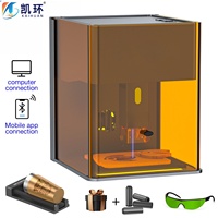 Портативный лазерный гравер Kaihuan DJ6 Pro 10W 5W для настольной лазерной резки, миниатюрный, высокоточный, полностью герметичный, для самостоятельного использования