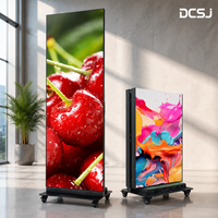 Pantallas LED Plegables Inteligentes con CMS Integrado, Resolución 640*1920mm 960*1920mm, para Publicidad