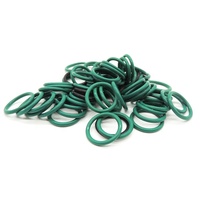 Nuevo sello de inyector de combustible de junta tórica FKM de 12,42x1,78 MM para inyectores GM TBI y Marelli IWM50001, juntas tóricas de goma de reparación inferior