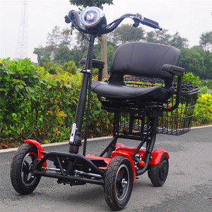 Scooter Elettrico Pieghevole a Quattro Ruote per Anziani da Esterno <span class=keywords><strong>Smart</strong></span> da Magazzino Europeo - Product Image 4