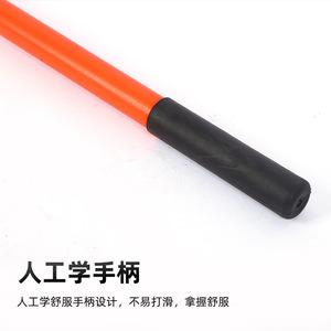 Autre Grand marteau octogonal en acier au carbone à long manche, outil de chantier robuste - Product Image 3