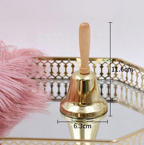 Campana <span class=keywords><strong>de</strong></span> Mano <span class=keywords><strong>de</strong></span> Madera <span class=keywords><strong>de</strong></span> 11.6cm <span class=keywords><strong>de</strong></span> Diámetro, Sonido Nítido <span class=keywords><strong>de</strong></span> Santa Claus, Atrae la Atención, Campana <span class=keywords><strong>de</strong></span> Manivela - Product Image 3