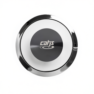 Botón para coche Catis, cromado blanco, 8 cm de diámetro, para Ecotop - Product Image 2