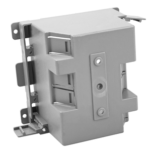 Caja de salida eléctrica de trabajo antiguo de 2 bandas, caja de conexiones de plástico <span class=keywords><strong>para</strong></span> interruptores, caja de salida de 25 pulgadas cúbicas - Product Image 4