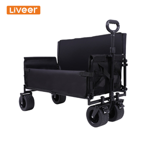 Chariot <span class=keywords><strong>de</strong></span> <span class=keywords><strong>camping</strong></span> pliable et portable tout-terrain durable avec grandes roues à réservoir pour le <span class=keywords><strong>camping</strong></span> en montagne, vente en gros, OEM - Product Image 1