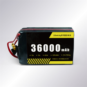 Solid State 6S/12S/14S Lithium Ion <b>Drone</b> <b>Battery</b> Pack 36Ah 36000mAh High Density UAV <b>Battery</b> - Product Image 4