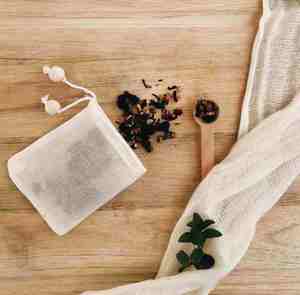 New Unbleached Muslin Tea Bag Fro <b>Packaged</b> - Product Image 3