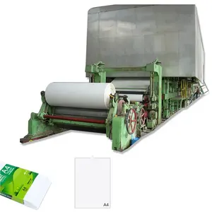 25T/D 2400mm bamboo pulp,hemp pulp A4 paper making machine mill