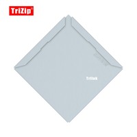 RHEINZINK Ubin Shingle Persegi, Pelapis Dinding, Pengunci Atap Seng Titanium