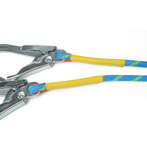 เชือกปีนเขากลางแจ้ง เชือกหนีไฟ เชือกนิรภัย โพลีเอสเตอร์ถัก ป้องกันการตก ดูดซับแรงกระแทก เชือกคล้องคู่ รับน้ำหนักได้ 100 กก. - Product Image 5