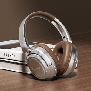 New Retro Style Over-Ear 5.4 Headphones, <b>Wireless</b> Headset with Mic, Long Battery for Sports & Gaming - Product Image 1