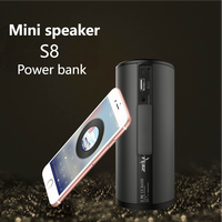 Penjualan Terbaik Mini PC Desktop Speaker Zealot S8 nirkabel luar ruangan tahan air kecil Power Bank BT Aux layar sentuh-populer luar ruangan