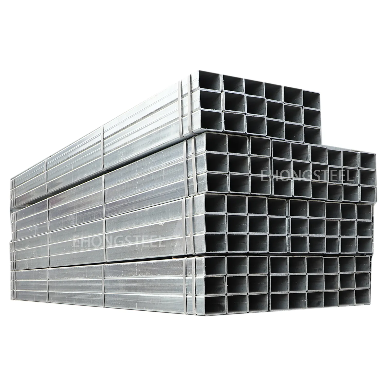 A36 Gi pipe HSS 3 inch x 2 inch Galvanized Square Welded rectangular Steel Pipe and Tube Price