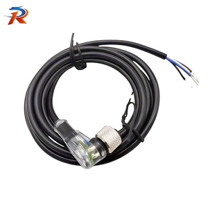 Cáp kết nối với ổ cắm EVC007 ADOAH043MSS0002H04 Phụ kiện đa chức năng cho cảm biến cảm ứng Cáp đèn LED PNP <span class=keywords><strong>2</strong></span> m - Product Image 1