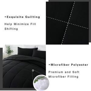 Set di Lenzuola Queen Size in Poliestere 100% Stile Cotone Pettinato, Traspirante ed Ecologico, Colore Grigio Avanzato per Hotel e Casa - Product Image 4