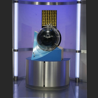 Machine de loterie bingo électrique personnalisée à air comprimé avec tambour en acrylique transparent, idéale pour les activités de loterie en émission télévisée