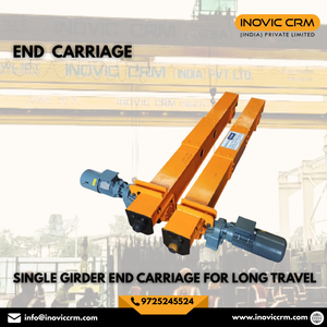 Carro de extremo de vía personalizado OEM para grúa EOT |   Mecanismo de Traslación de Grúas Estándar IS, Grúa EOT de Servicio Pesado para Usos Industriales - Product Image 5