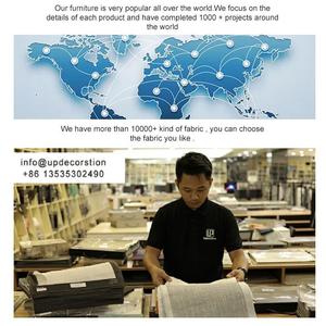 ตู้เก็บของไม้สีเทาสำหรับห้องนั่งเล่นหรือสำนักงาน รูปทรงสี่เหลี่ยมผืนผ้า พร้อมมือจับสีทอง รุ่น UP-071 ขายตรงจากโรงงาน - Product Image 6