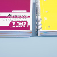 Pages lignées en gros en vrac entreprise scolaire affaires A5 carnet de notes à spirale