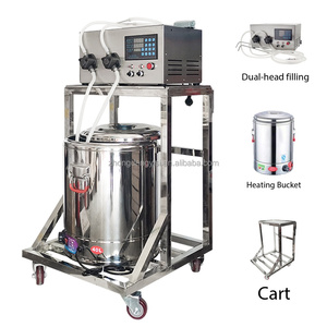 Máquina Semiautomática de Escritorio para Fabricación de Velas a Pequeña Escala, Fundidor de Cera, Dispensador de Llenado para Velas Aromáticas - Product Image 4