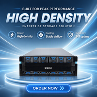 AS5600G5 4U Penyimpanan Flash Hibrida Kelas Menengah Multi-kontroler Skala-untuk-ke-atas SAN Terpadu NAS Stok SAS Komputasi Awan