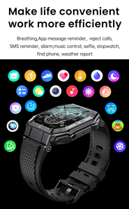 Thời Trang Thông Minh Đồng Hồ Nk55 Tập Thể Dục Tracker Sức Khỏe Smartwatch 350MAh Không Thấm Nước IP68 Dafit Thông Minh Đồng Hồ <span class=keywords><strong>2025</strong></span> - Product Image 6