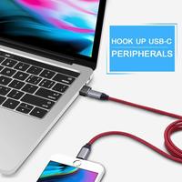 Obral besar USB-C adaptor Pria Wanita murah konektor USBC untuk Laptop OVP OLP OTP catu daya dengan fitur Plug-In