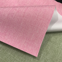 Boîte en papier composite en lin fin multicolore, couverture pour carnet de notes, papier en lin