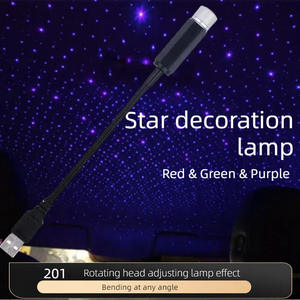 ชุดไฟโปรเจคเตอร์ LED แบบ USB Bluspotlights สร้างบรรยากาศดวงดาว สำหรับตกแต่งภายในรถยนต์และอุปกรณ์เสริม - Product Image 4