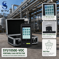 Detektor Gas Portabel SYU1050E-VOC Layar Warna Sensor PID Pompa Hisap Filter RAE Detektor Gas Senyawa Organik Volatil Beracun