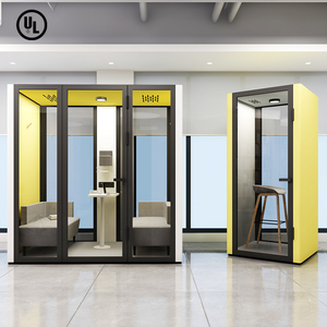 Flexspace Acoustique <span class=keywords><strong>Insonorisé</strong></span> Préfabriqué Pod de <span class=keywords><strong>bureau</strong></span> Préfabriqué Pods préfabriqués Boîte de téléphone portable Facile à installer et à démonter - Product Image 3