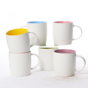 <b>Ceramic</b> Mug 401-500ml Matte Finish Microwave Safe Household <b>Cup</b> With Color Glaze For Gifts And Daily Use - Product Image 3