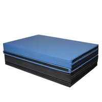 Matelas portable pliable à 3 couches, confortable pour les lits d'invités/le camping, facile à ranger et à transporter
