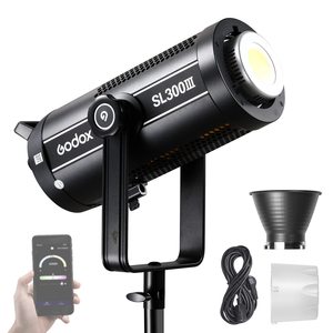 <span class=keywords><strong>Godox</strong></span> SL300III 330W Lumière Vidéo LED Professionnelle Éclairage Continu 5600K CRI 96+ TLCI 97+ Monture Bowens Contrôle par Application pour <span class=keywords><strong>YouTube</strong></span> - Product Image 1
