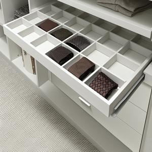 Porte-cravate extractible CM87.2 Gris nacré - Product Image 1