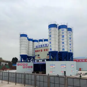 Factory supply fully automatic cement concrete mixing plant beton plant for construction project