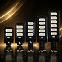 Lampe solaire anti-rouille pour autoroute, luminaire intelligent à détection de mouvement et télécommande pour ferme, village, cour et trottoir