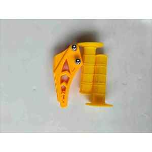 Off-Road <b>Motorcycle</b> Accessory Kit-Colorful Soft Handlebar <b>Grips</b> and Chain Protectors/Drags Parts for Modification - Product Image 4