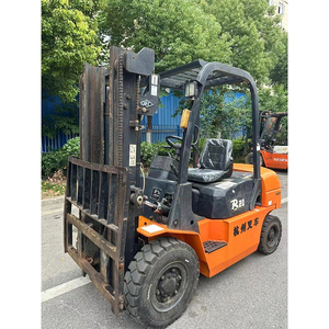 Chariot élévateur diesel d'occasion à vendre, avec siège, batterie, capacité 2 tonnes, 3 tonnes, fourches maximales - Product Image 6